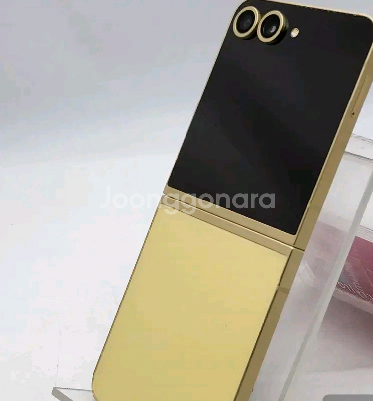 새상품같은플립6 급처분 엘로우--0