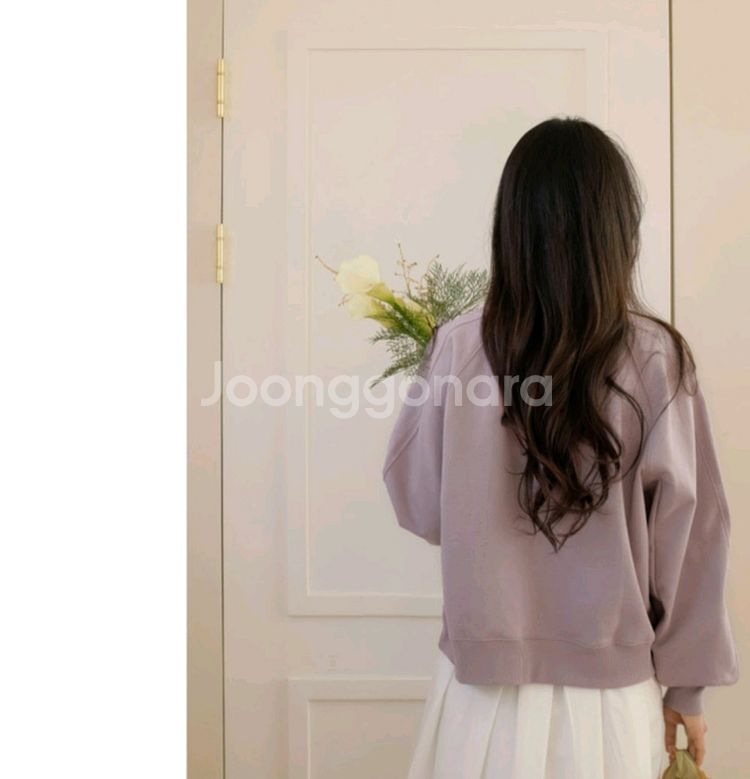 98도씨 OAT 맨투맨 포그라벤더--3