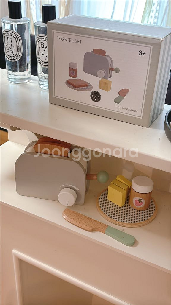 북유럽 원목 브랜드 스토이 - 원목 토스터 세트 빵 장--4