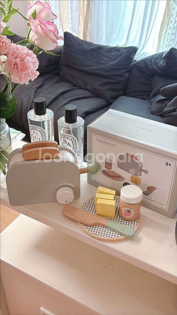 북유럽 원목 브랜드 스토이 - 원목 토스터 세트 빵 장--1