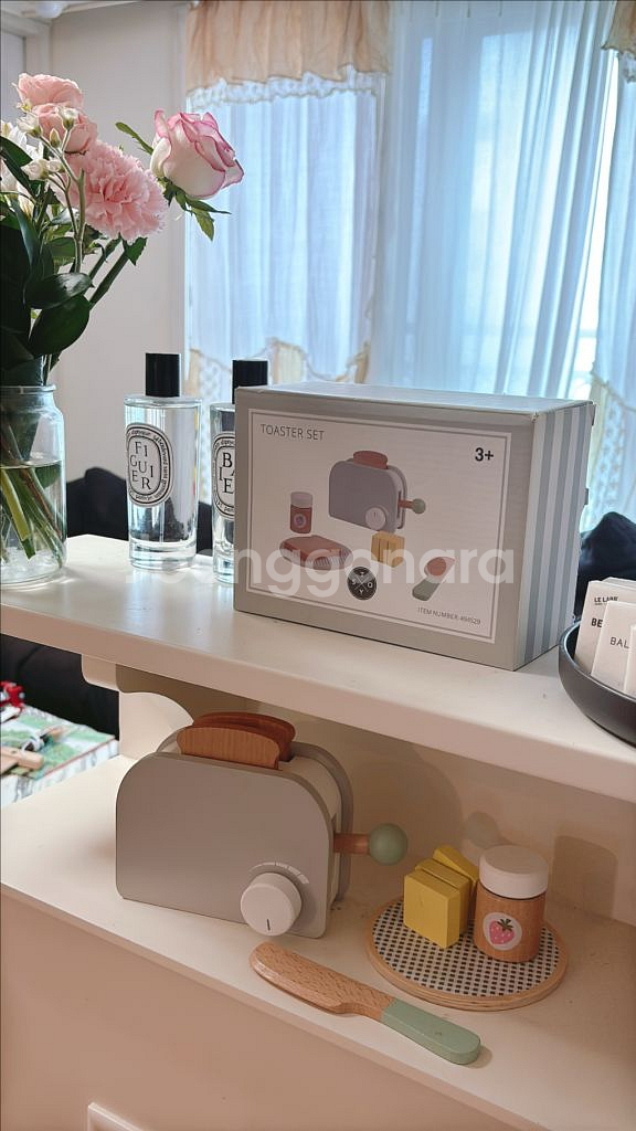 북유럽 원목 브랜드 스토이 - 원목 토스터 세트 빵 장--6