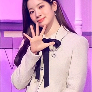 (다현)마쥬 울 트위드 리본 자켓 스커트 치마 셋업세트