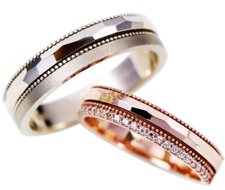 18k 로즈골드반지 3.2g--0