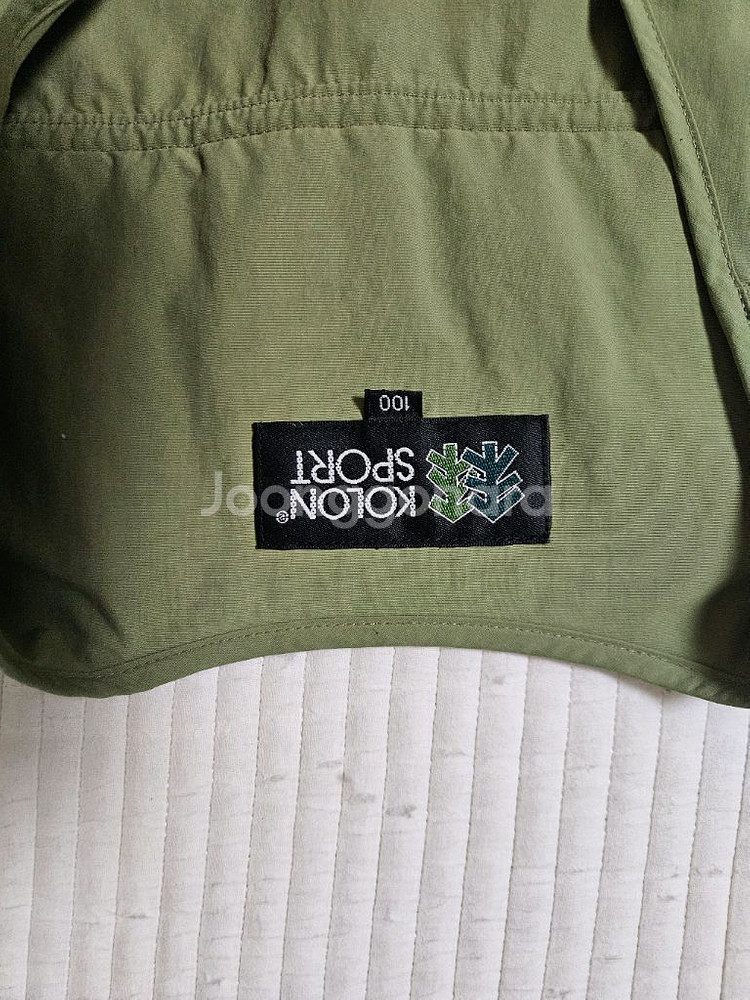 코오롱 지퍼 베스트 등산 조끼 낚시 조끼--3