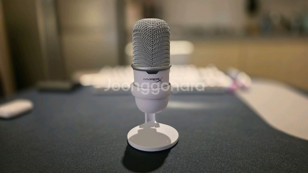 하이퍼엑스 솔로캐스트 화이트 마이크--0