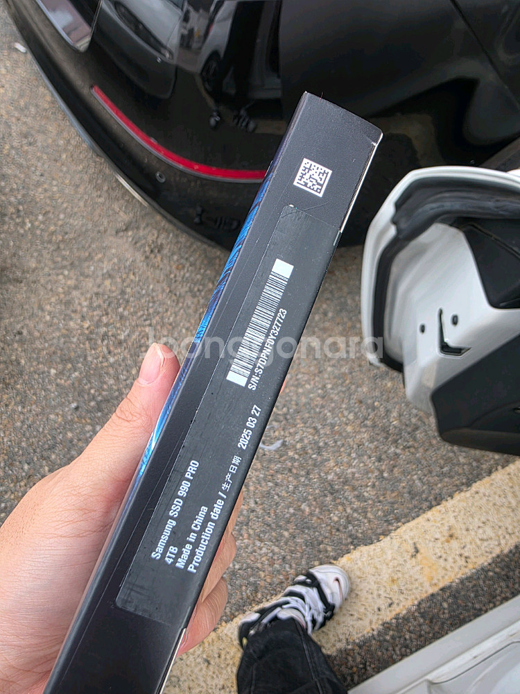 삼성 990 Pro M.2 NVme 4TB SSD미개봉--1