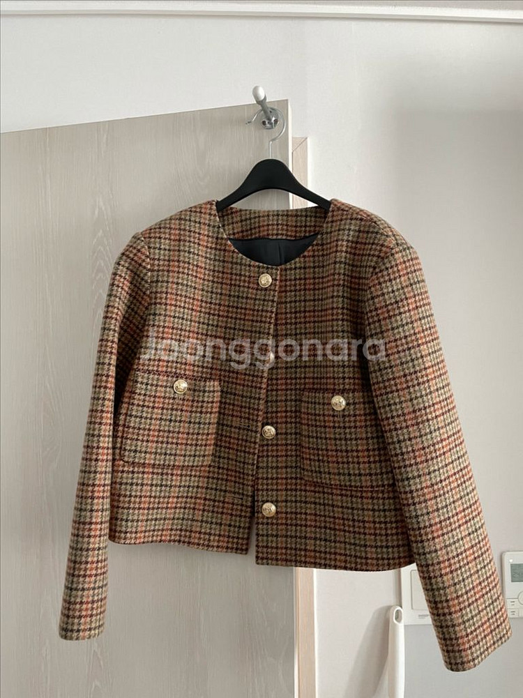 원모어띵 딜런 체크 자켓 34 DYLAN JACKET--2