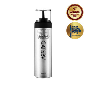 GATSBY 갸스비 슈퍼하드 스타일링 폼 185g