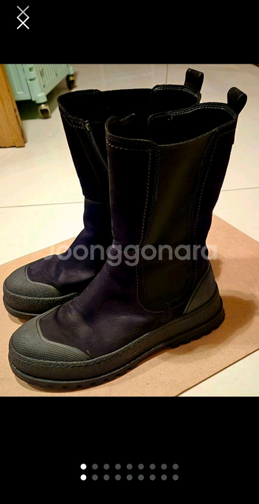 가버 미들 부츠 Garbor 하프부츠--0