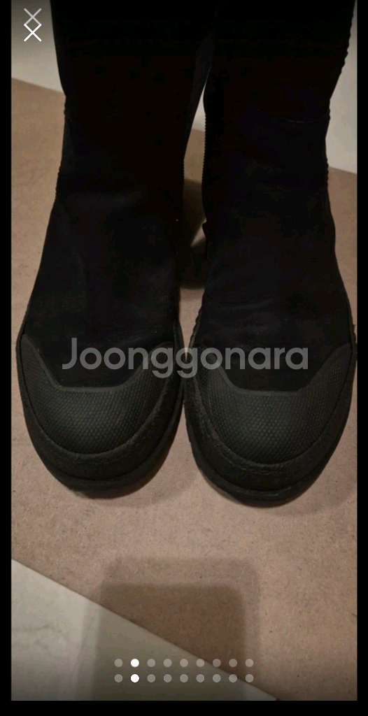 가버 미들 부츠 Garbor 하프부츠--1