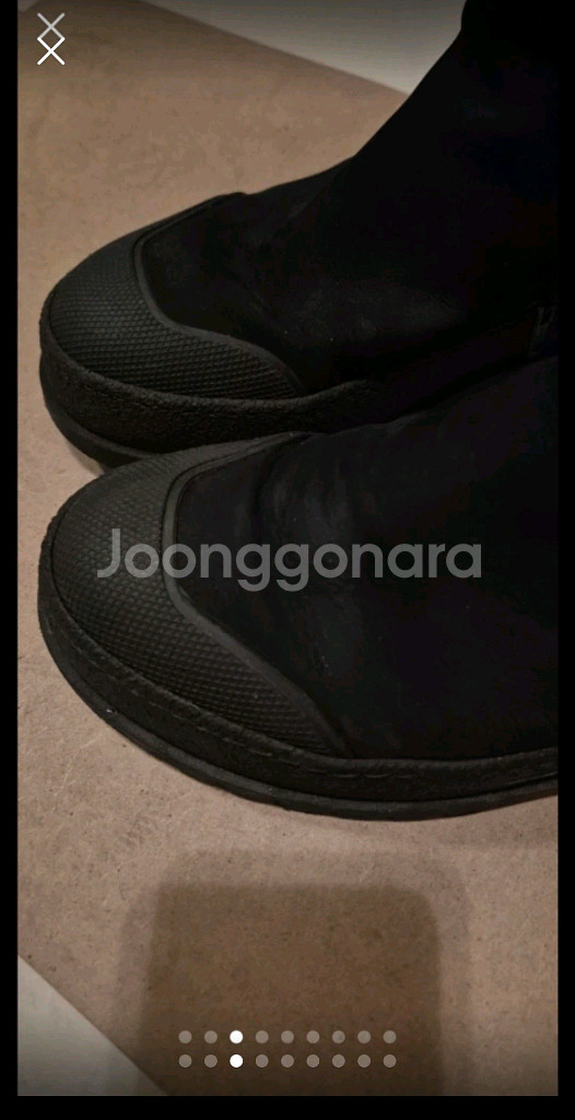 가버 미들 부츠 Garbor 하프부츠--2