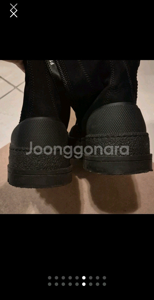 가버 미들 부츠 Garbor 하프부츠--5