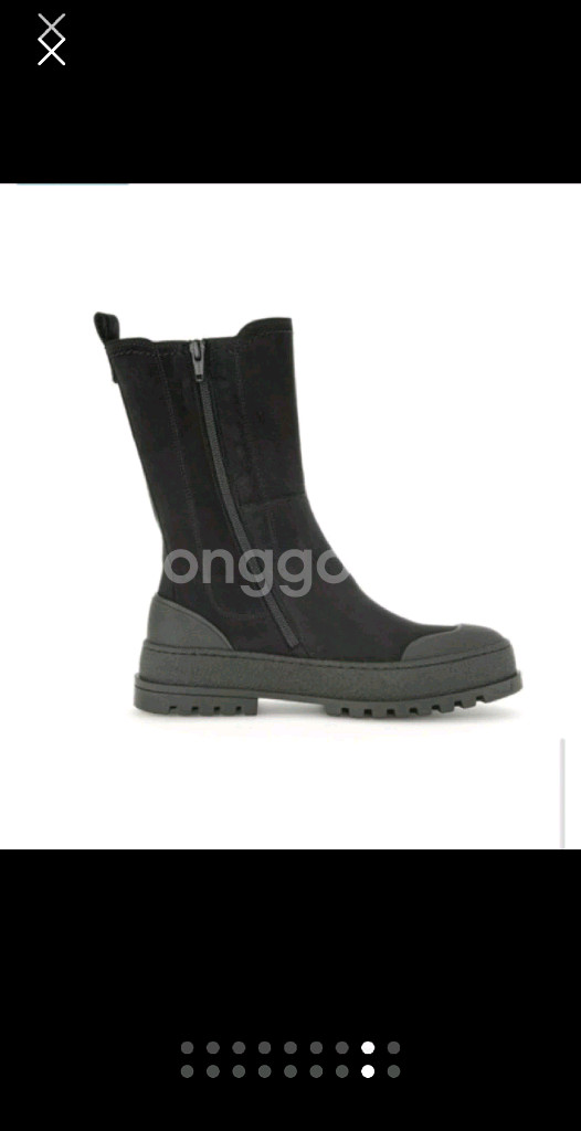 가버 미들 부츠 Garbor 하프부츠--7