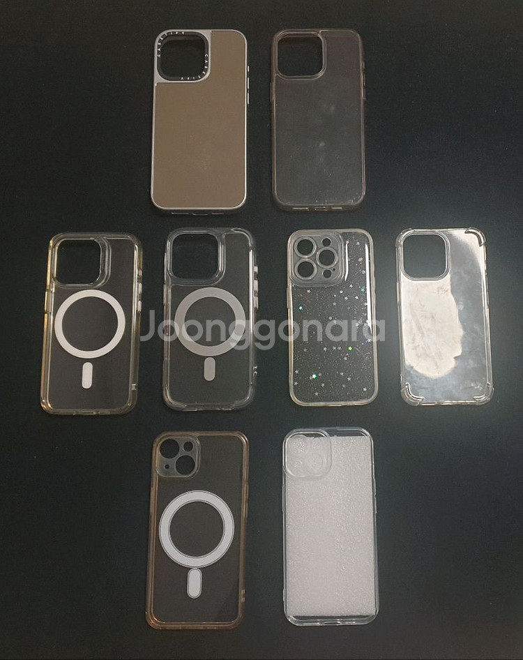 아이폰 케이스 젤리 강화유리 팝니다--1