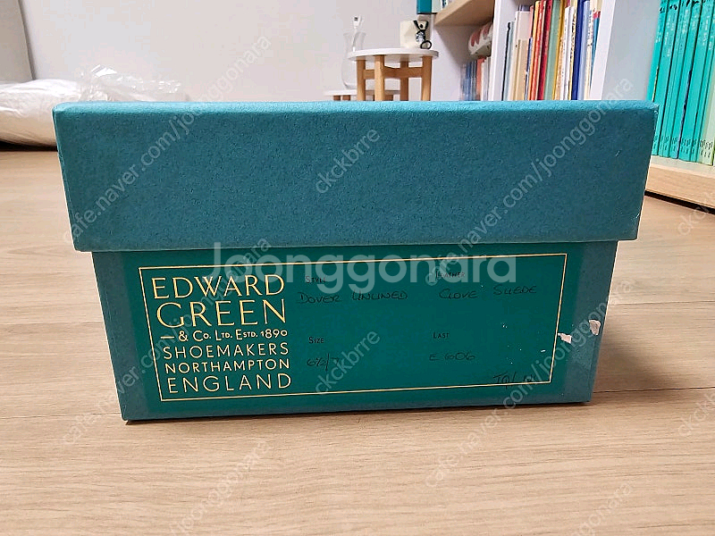 에드워드 그린 도버 스웨이드 언라인드 새상품 팝니다--0