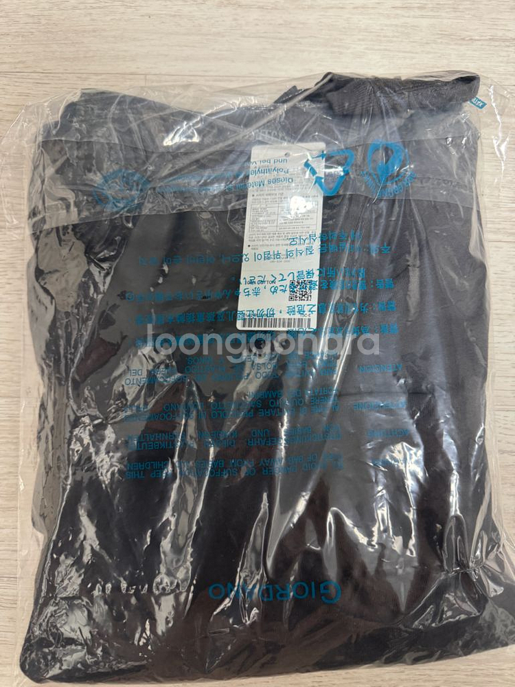 지오다노 솔리드 긴팔 티셔츠 L사이즈 스톤,콜그레이--2