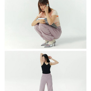 무브웜 코지 스웨이트 팬츠 밀키핑크 s