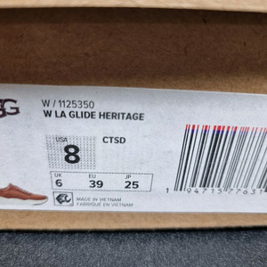 UGG 어그 헤리티지 스니커즈 US8 250사이즈