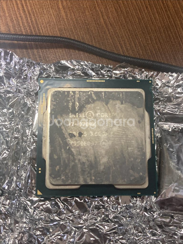 인텔 i7-9700k CPU 노뚜따--0