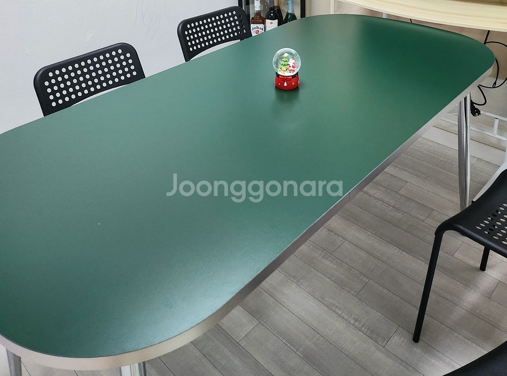플랜비 타원형 테이블 식탁 1600--0