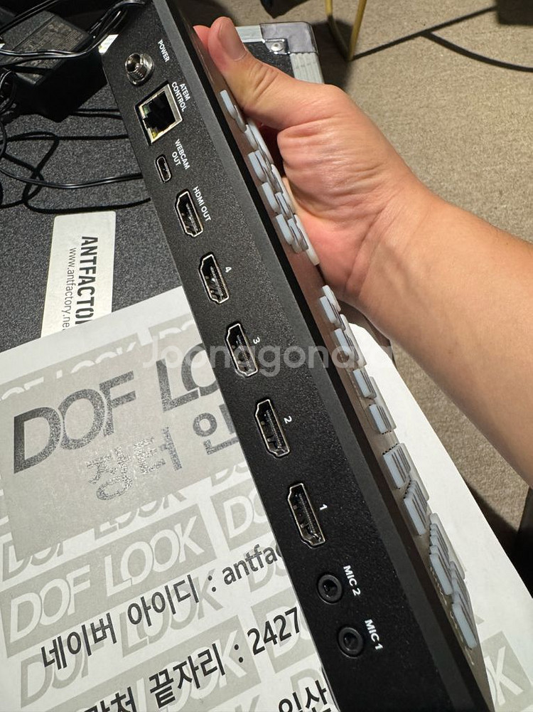 블랙매직디자인스위처 미니 판매힙니다--1