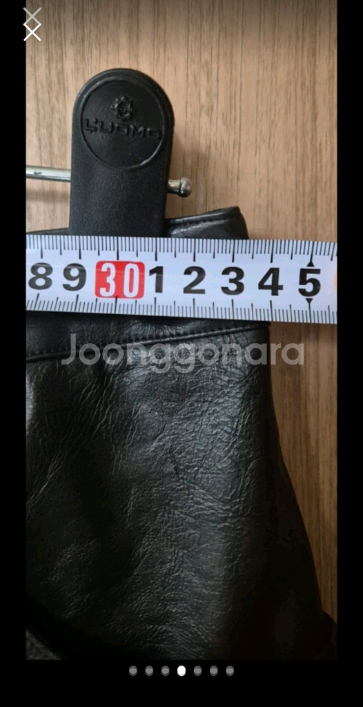 가죽 롱스커트--3