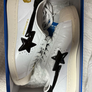 아디다스 x 베이프 슈퍼스타 화이트 (255 )