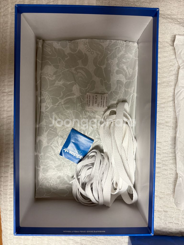 아디다스 x 베이프 슈퍼스타 화이트 (255 )--6