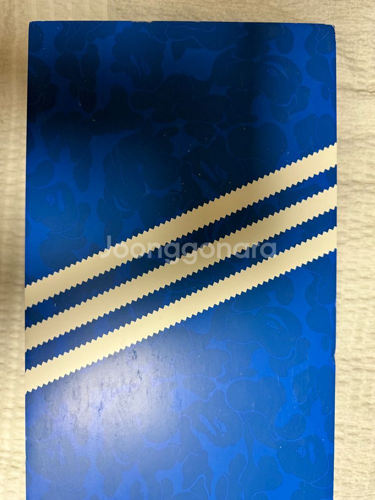 아디다스 x 베이프 슈퍼스타 화이트 (255 )--7