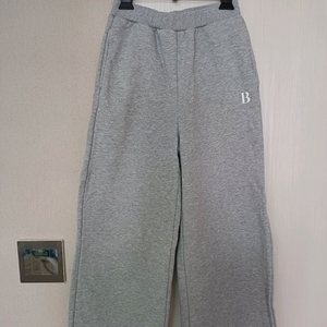 보조개 트레이닝 와이드 팬츠