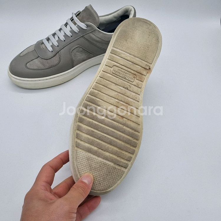 보테가베네타 독일군 스니커즈 그레이 남성 260mm--2