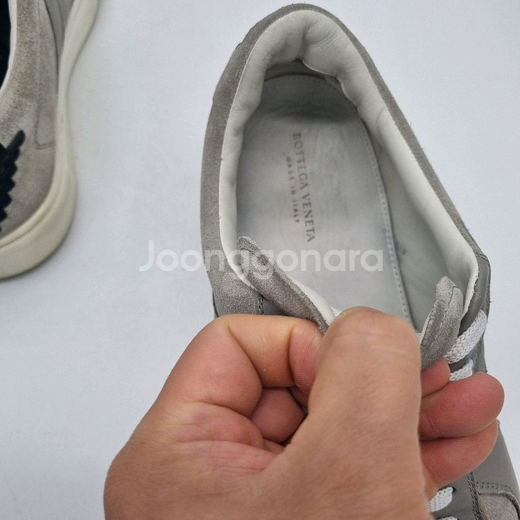 보테가베네타 독일군 스니커즈 그레이 남성 260mm--8