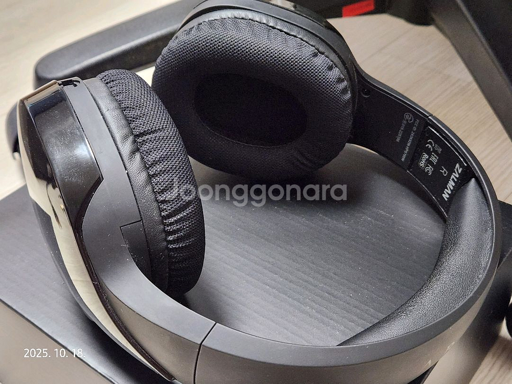 잘만 ZM-HPS700W Rev.1 헤드폰 팝니다--4