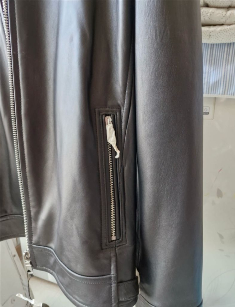 바쏘 싱글라이더 가죽자켓 택채새제품 a-2자켓 이미지