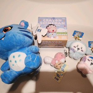 (새상품)중형인형,짱구피규어,키링3종((다해서1만원))