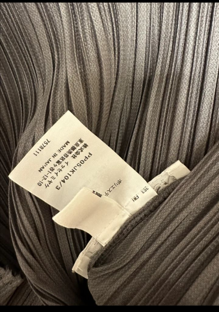 플리츠플리즈 반목 긴팔 (그레이 3사이즈)--1