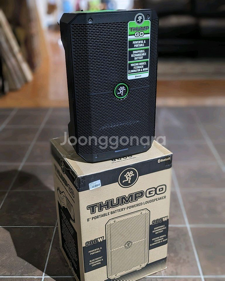 맥키 thump go 충전식스피커 판매--1