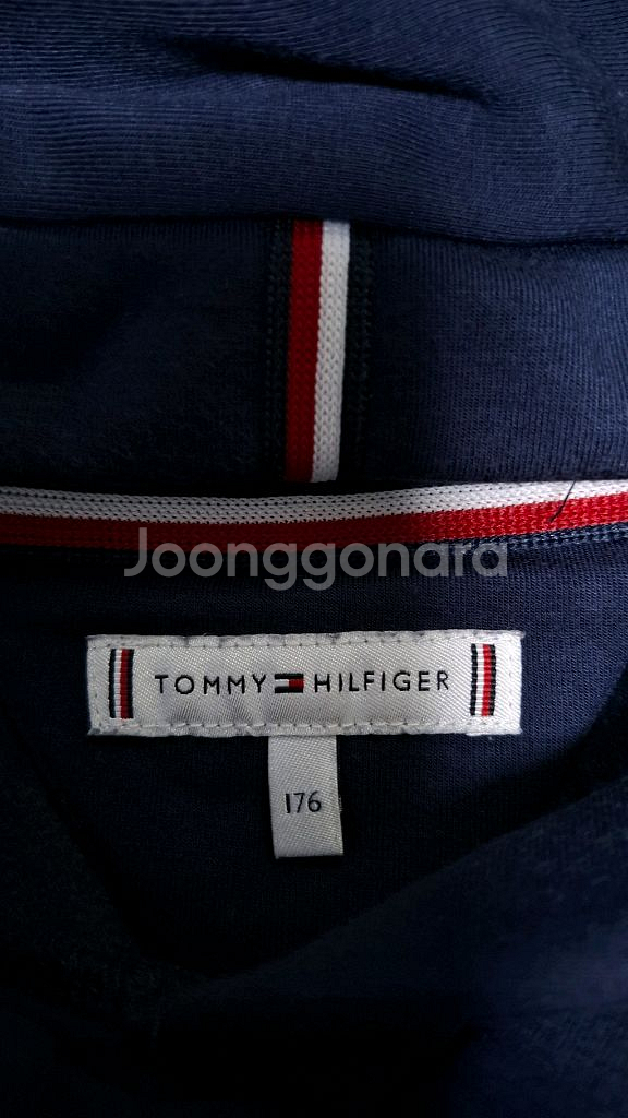 타미힐피거 여성 프리미엄 밍크털 후드티 95--6