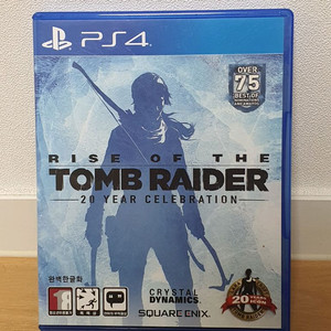 ps4 툼레이더 20주년 기념판