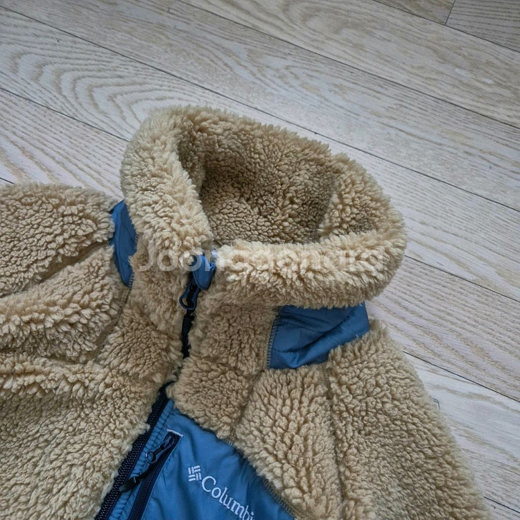 컬럼비아 후리스 집업자켓 뽀글이점퍼사이즈 M--1