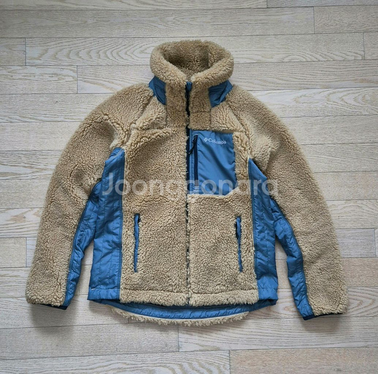 컬럼비아 후리스 집업자켓 뽀글이점퍼사이즈 M--0