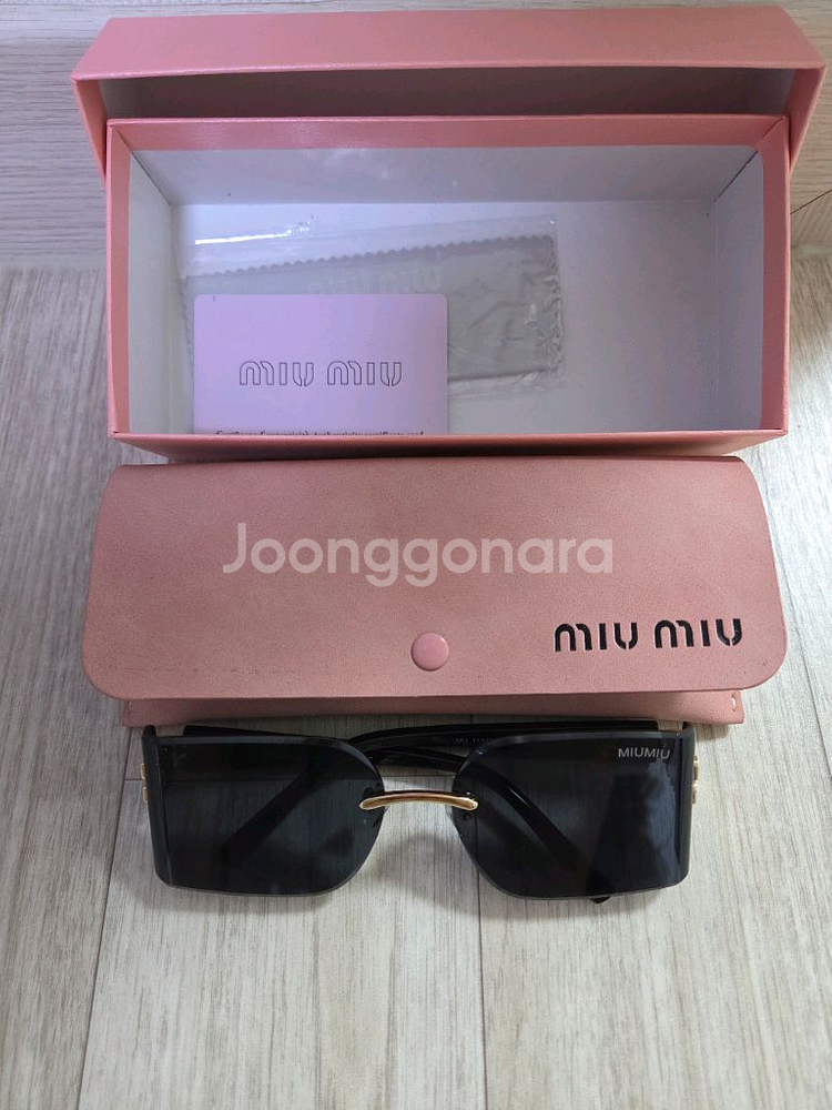 미우미우 선글라스 새상품--0
