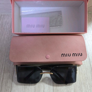 미우미우 선글라스 새상품