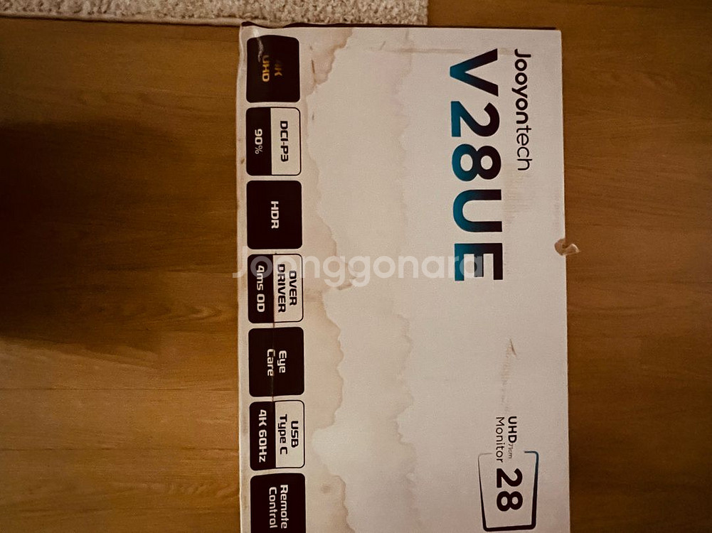 주연테크 V28UE 28인치 4K UHD 모니터 새제품--4