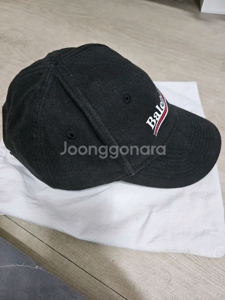 발렌시아가 웨이브로고 볼캡--3