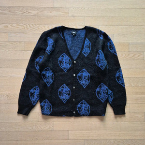 Stussy 스투시 모헤어 마스크 가디건 XL