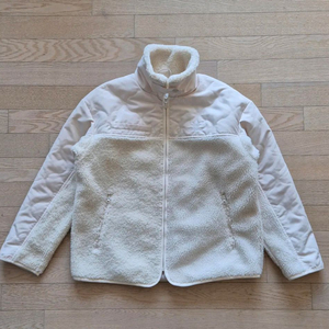 아디다스 우먼스 뽀글이 셰르파 집업자켓 사이즈 S