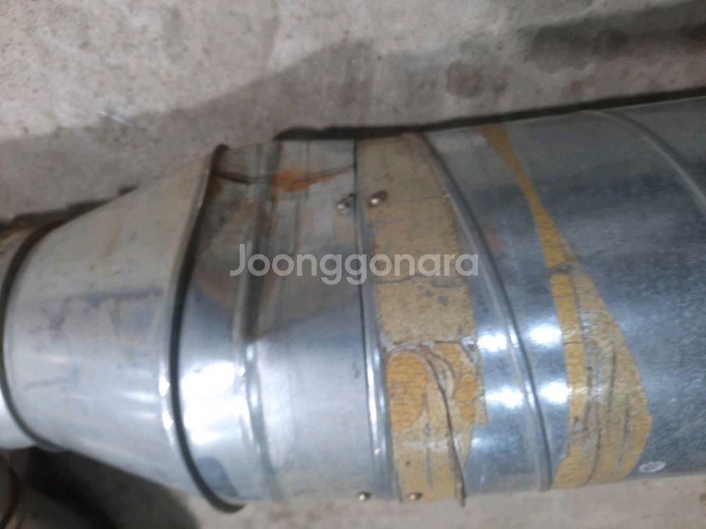 이중 스텐 연통(스텐 150mm/ 스파이럴 250mm--4