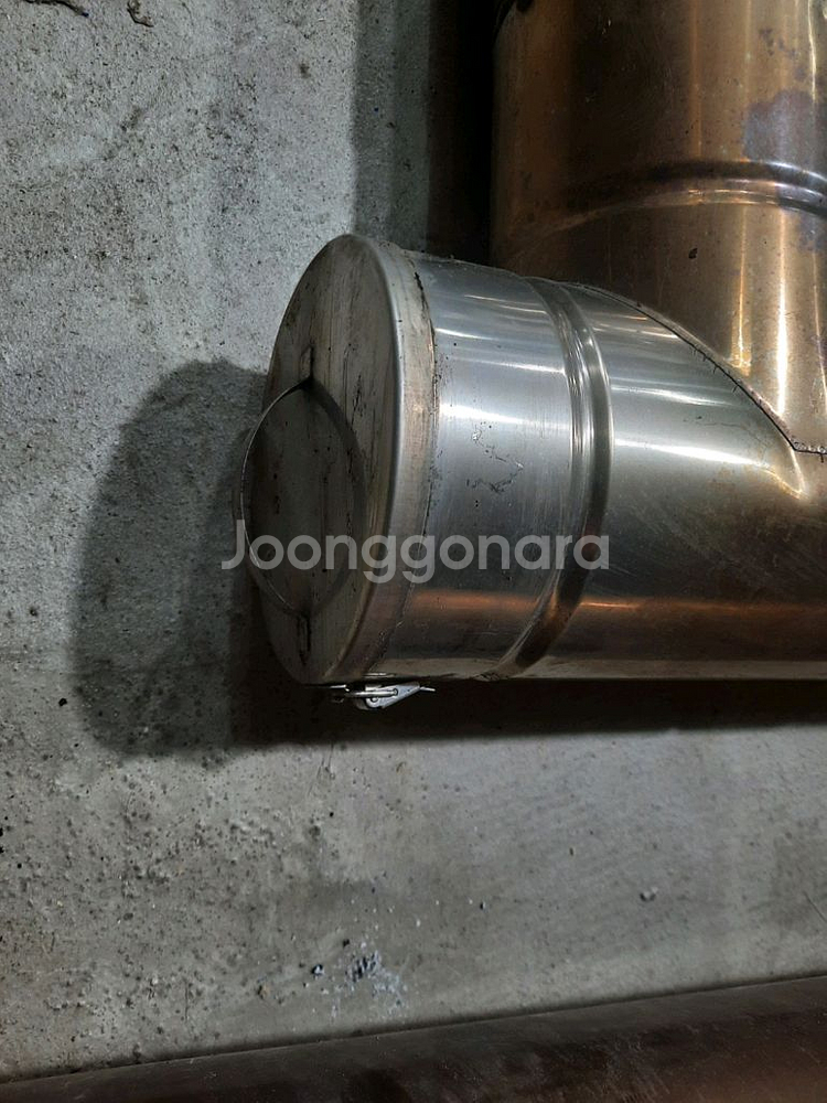 이중 스텐 연통(스텐 150mm/ 스파이럴 250mm--7