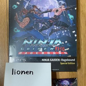미개봉) ps5 닌자 가이덴 레이지바운드 스페셜 에디션
